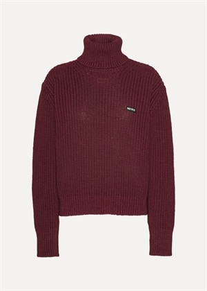 Knit turtleneck jumper Zinfandel ROTATE By Birger Christensen 